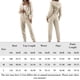 thumbnail image 2 of Pantalones Conjunto de 2 piezas a juego para mujer, ropa de estar cómoda suave y acogedora de color sólido (Caqui L) Cgtredaw Caqui T L para Mujer, 2 of 5
