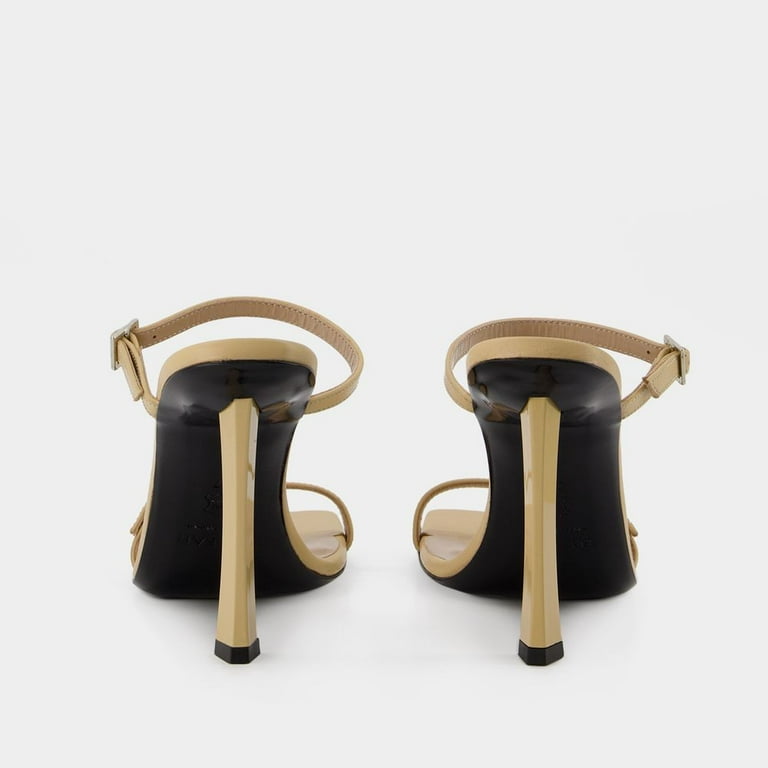 【関税込み】Flick Mule - By Far - Kraft - Leather By Far Women's Flick Mule - Kraft - Leather Neutrals Sizes