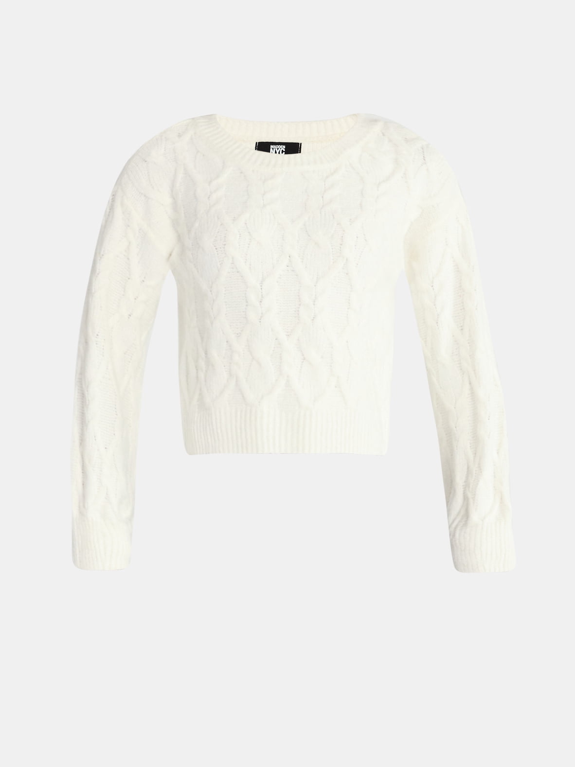 Madden NYC Women's Slouchy Sweater, Midweight, Sizes XXS-XXL