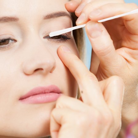 Milisten Soft Cotton Dual Ended Swabs for Makeup and Blending Versatile Beauty Tool 2Pcs