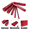 thumbnail image 3 of 7-Piece Anodized Aluminum Setup Blocks for Woodworking - Precision Height Gauge Set with Engraved Markings, Includes 5 Size Measuring Blocks & 2 Hole Gauges, Machinist Tool for Router Bits, Saws,, 3 of 7