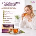 thumbnail image 4 of Betel Natural 7 Azahares Herbal Tea 24 Bags, Natural Herbal Infusion Blend with Valerian, Passion Flower, Chamomile & Melissa, Caffeine-Free Tea, 4 of 5