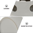 thumbnail image 4 of Calentador de té de cerámica para taza de café, tetera, herramienta para velas, soporte para calentador de spa, quemador de porcelana, 4 of 6