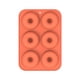 thumbnail image 1 of Molde de silicona para rosquillas de 6 piezas, molde de silicona para hornear pasteles, molde para horno de bricolaje, 1 of 4