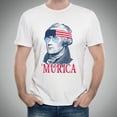 thumbnail image 5 of Alexander Hamilton Murica - Funny Musical History Play Adult Cotton T-Shirt - White, 5 of 6