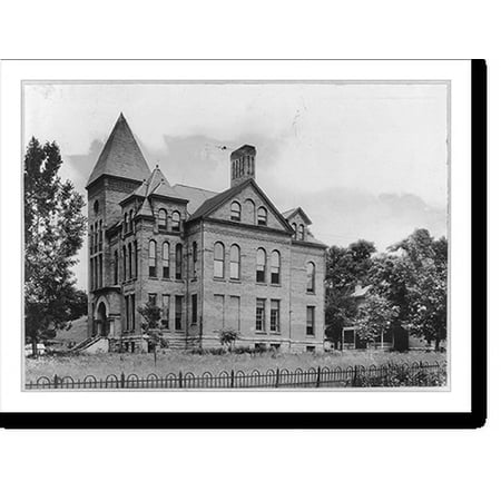 Historic Print, Pocohontas County court House, Marlinton, W.Va., 16" x 20"