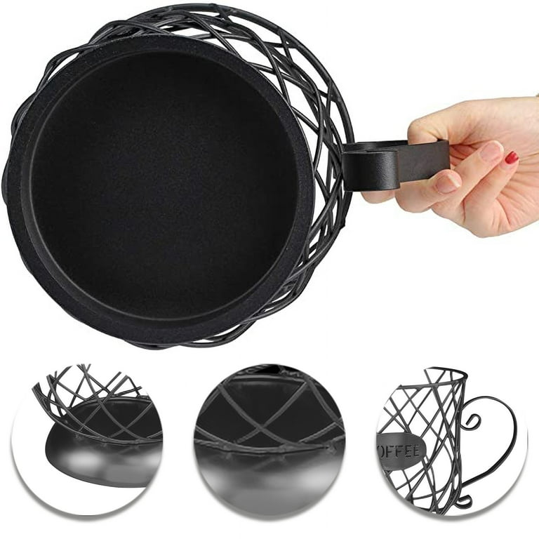 OAVQHLG3B Coffee Pod Holder K Cup Storage Coffee Pod Storage and Organizer Large Capacity K Cup Holders for Counter Kitchen Cafe Bar Coffee Bar