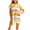 Yellow, variant on Cavosen Womens Beach Cover up Short Sleeves Knitted Crochet Hollow Out Dress Bikinis Bathing Suit Cover Ups V-Neck Sheer Pool Color Block Swimsuit Kaftan Striped Swimwear Kimono