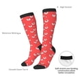 thumbnail image 6 of Haiem Cartoon Rooster Socks, Funny Novelty Crazy Design Cotton Socks Sports Socks Knee High Socks For Men, Women,1Pairs - Gift For Working Friends, 6 of 8