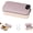 Pink - Plug-in, variant on Portable Electric Lunch Box with Self-Heating, 900ml Rechargeable Stainless Steel Food Warmer, 304 SS, 6 Adjustable Temperature Settings, Self Heating Meals for Work Office (Gray - Rechargeable)