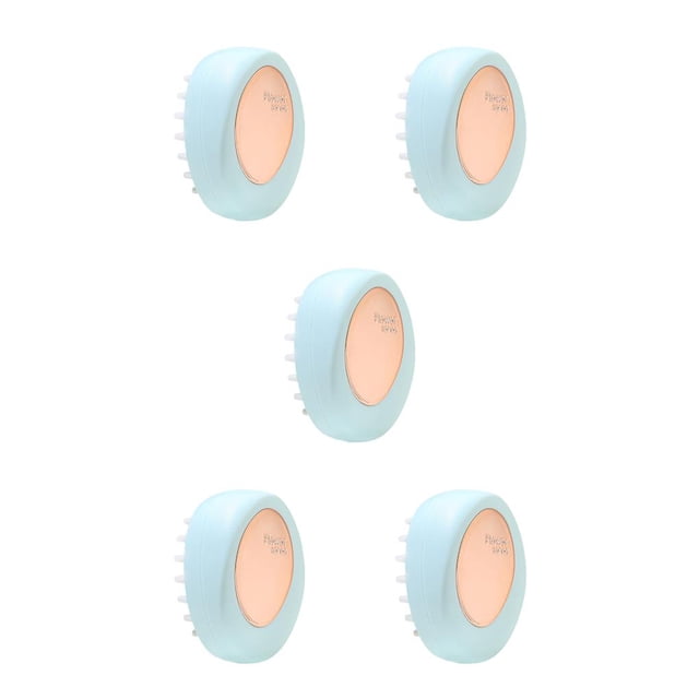 Vogacara Masajeador de cuero cabelludo, cabezal de ducha Manual, cepillo de masaje para el cabello, lavable, reutilizable, circulación Type2 NO2