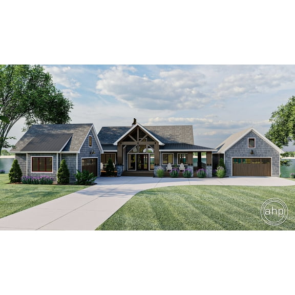 Advanced House Plans: Builder Ready Blueprints | Flat Water 29882 | 1 Story Plan