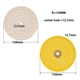 thumbnail image 4 of 4 Piezas de Discos de Pulido Kit de Rueda de Pulido de 150 mm Juego de Ruedas de Pulido para Pulidora de Mesa con Orificio de Mandril de 12,7 mm, 4 of 5