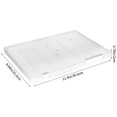 thumbnail image 2 of KAKOWELY 6Ud Caja Organizador De Plástico Transparente Claro Para Oficina, 2 of 8