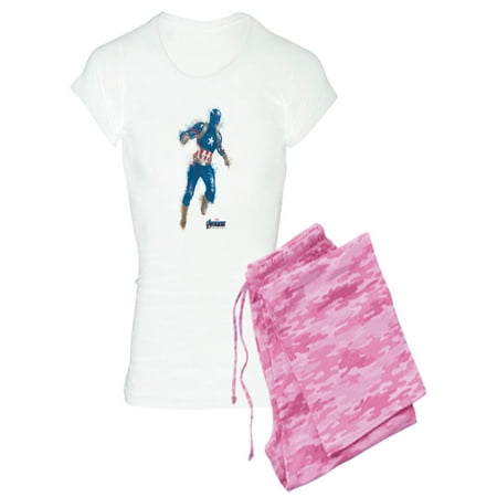

CafePress - Captain America - Women s Light Pajamas