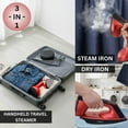 thumbnail image 6 of 1600W True & Tidy Red XL Iron and Steamer with Digital Screen and Detachable Ironing Plate, 6 of 10