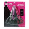 X-ACTO X2004 Designer Series Decorative Edge Scissors, Scalloped Assortment, 7-1/4-Inch, 4 Pack, Multi-Colored