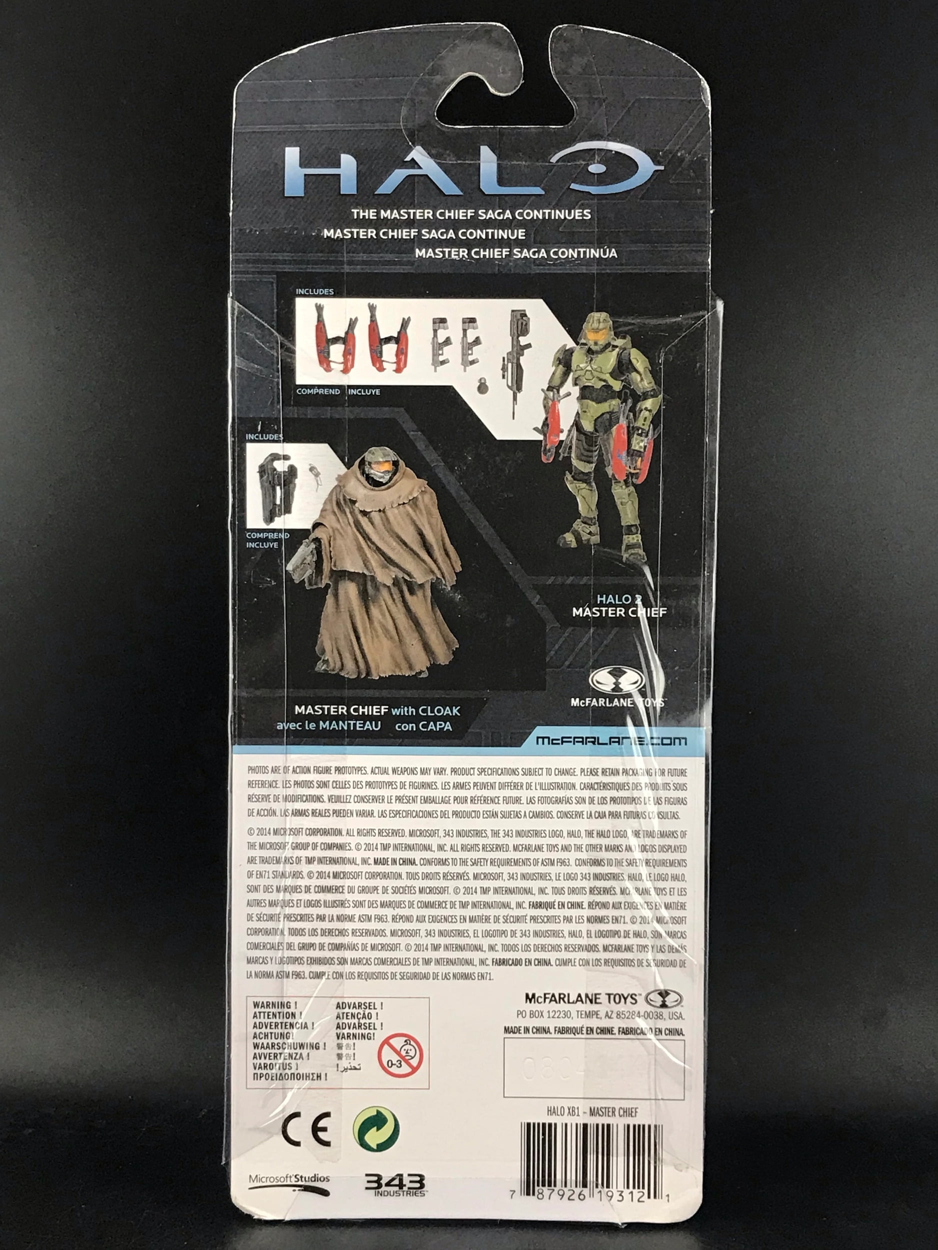 master chief with cloak figure