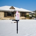 thumbnail image 4 of Sor Christmas Snowman Staca Art Impermeable Lámpara LED Rosado Sunnimix Luces de enchufe de tierra, 4 of 7