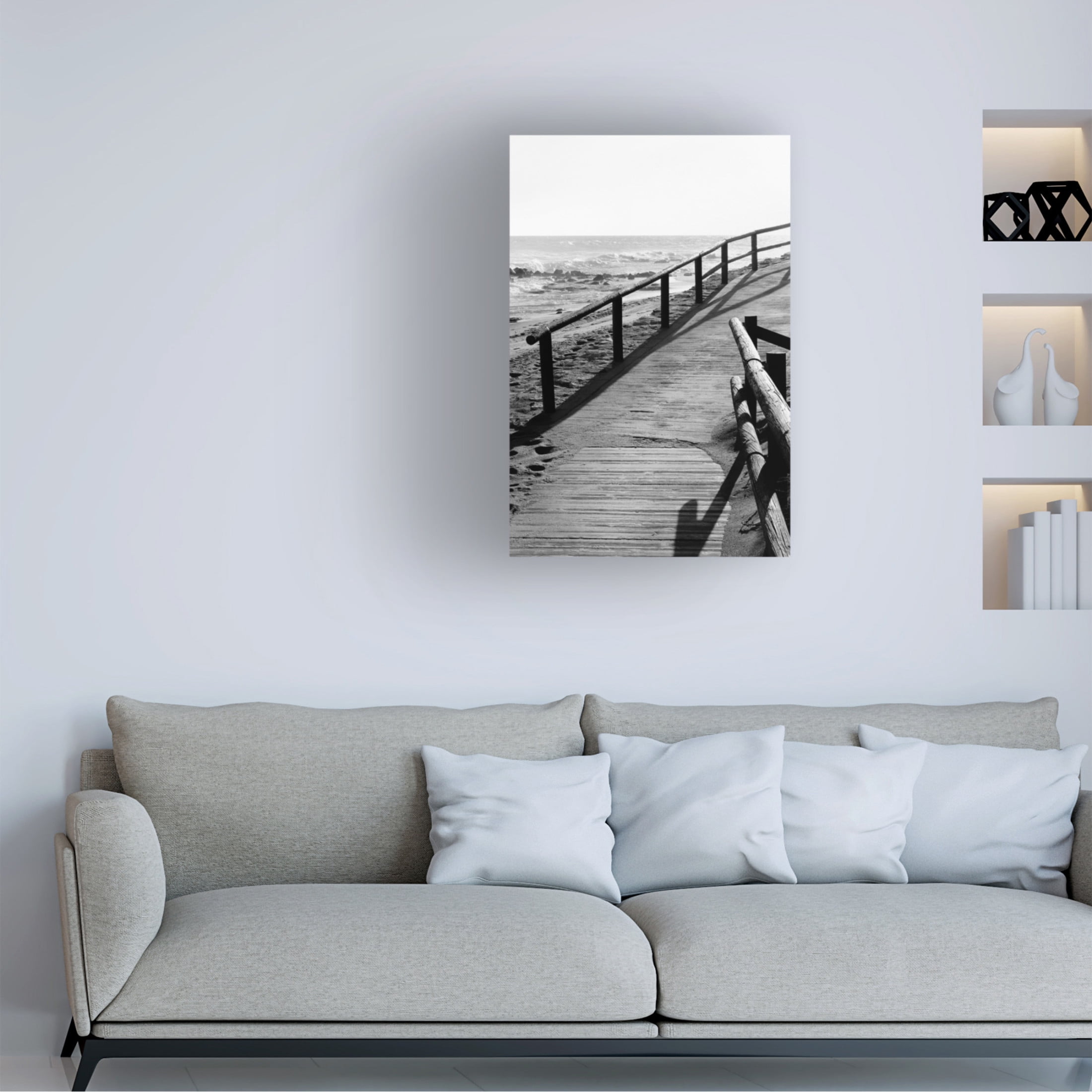 Trademark Fine Art Pictufy Studio III Beach 8 Canvas Wall Art