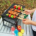 thumbnail image 5 of Marshmallow Roasting Sticks, Skewers Telescoping Rotating Forks Set of 8 Hot Dog Fire Pit Outdoor Fireplace Campfire Accessories- Extendable Steel Fork Camping, 5 of 7
