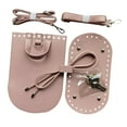 thumbnail image 2 of Knitting Bag Bottoms Nail Bottom Shaper Pad Flap Cover Sewing Bag Making Set Pink, 2 of 8