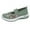 01 Green, variant on Womens Shoes - Soft Sole Mesh Shoes Breathable On Orthopedic Tennis Shoes Floral Print Dressy Mary Jane Loafers Walking - Womens Shoes Dressy Casual,Color:Green,Size:6.5