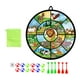 thumbnail image 1 of Juego de tablero de dardos plegable para de 29 "de doble cara, tema animal con 12 bolas adhesivas, 6 dardos y bolsa de almacenamiento , animales Animales del bosque, 1 of 7