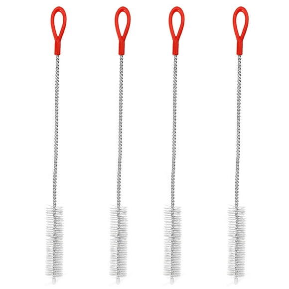 Cleaning brush Set of 4-extra long straw cleaner for metal and plastic reusable drinking straws