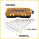 thumbnail image 2 of Juego de llaves combinadas DEWALT DWMT73809 SAE 8 piezas, 2 of 2