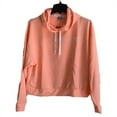 thumbnail image 3 of Puma Womens Modern Sport Cropped Hoodie, Apricot Blush, Small, 3 of 3