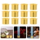 thumbnail image 5 of Portavelas de Metal de 30 Uds., candelabro de aluminio, Mini vasos para velas, soporte de Pilar para velas, 5 of 5