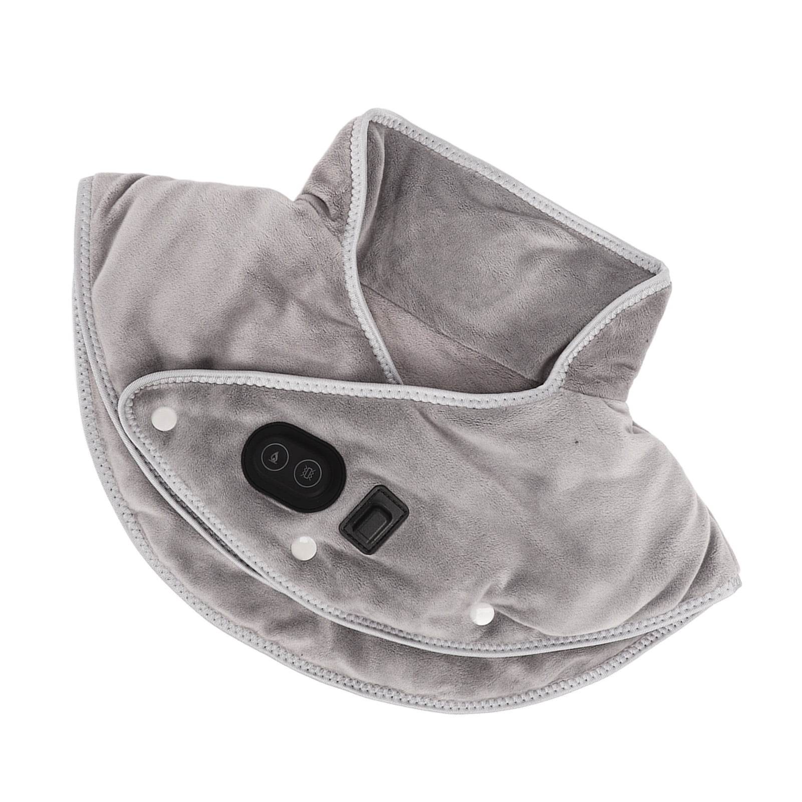 Domqga Grey Heating Pad for Neck Shoulders 3 Level Temperature