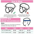 thumbnail image 6 of Rirool Kids Bike Helmet & Protective Gear Set - Ages 3-10 Boys Girls - Skateboard Cycling Scooter Rollerblading - Pink, 6 of 9