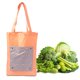 thumbnail image 4 of Bolsa de compras plegable, reutilizable y de gran capacidad, resistente a la lluvia, de color naranja, 4 of 8