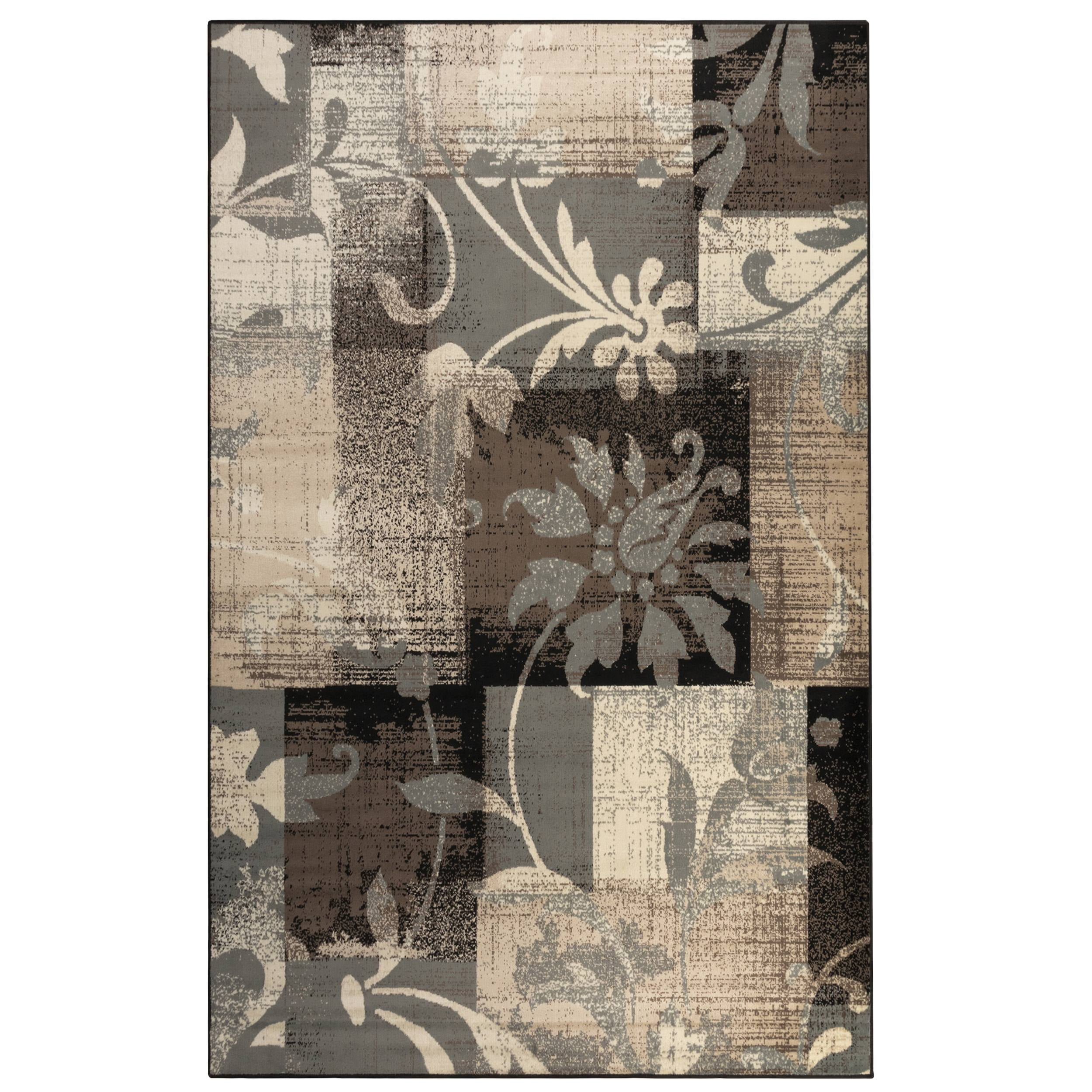 Superior Pastiche Floral Indoor Area Rug, 8' x 10', Beige