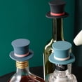 thumbnail image 4 of Silicona Para Vino, Sombrero Divertido, Selladores De Botellas De Vino, Corchos De Vino Reutilizables Para Bebidas, Botellas De Cerveza, Champán Inevent HA043657-02, 4 of 6