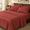 Rust-Queen, variant on Rust Queen Size 6 Piece Bed Sheet Set with 16 Inch Deep Pockets