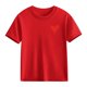 thumbnail image 4 of Blusas y camisas de manga corta con cuello redondo para niños Camiseta de verano de manga corta estampada para niñas Jersey elegante de cuello redondo para niñas Top de algodón para niños, 4 of 6