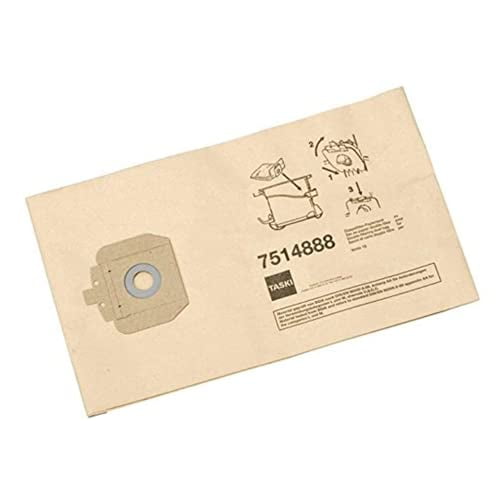 TASKI Accessory Disposable Paper Dust Bags, White