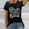 thumbnail image 2 of YDLCAFD T-Shirts Décontractés à Col Rond pour Femmes, Manches Courtes d'Été, Amples, 2 of 5