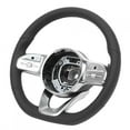 thumbnail image 3 of Fydun   Steering Wheel For    Upgraded Nappa Leather Steering Wheel   Line Factory Style Steering Wheel   Replacement For  A/B/C/E/S/G/GLC/GLE Class 2010+, 3 of 8