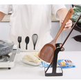 thumbnail image 5 of Multi-Function Lid And Spoon Holder, Spoon And Ladle Holder, Kitchen Utensil Holder, Cutting Board Holder, Spoon Rest, Black, 5 of 5
