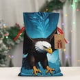 thumbnail image 5 of Pofeuu Night Sky Forest Bald Eagle Print Burlap Bags with Drawstrings Drawstring Gift Bags Pouch Bag for Thankgiving Birthday Party Gift Wrapping Treats and Party Favors-Small, 5 of 9
