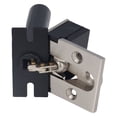 thumbnail image 3 of Anti Theft Buckle, Concealed Door Lock Buckle Impact Resistant Metal Structure  for Home or Hotel Sand Nickel, 3 of 7