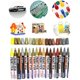 thumbnail image 2 of 17 Rotuladores de pintura de 0.118 in de punta media impermeables Zulema, 2 of 7