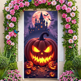 thumbnail image 2 of Decorative Design Halloween Banner Scary Theme Pumpkin Jack-O-Lantern for Halloween Party Event Indoor Decoration, 2 of 5