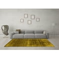 thumbnail image 3 of Ahgly Company Indoor Rectangle Oriental Yellow Industrial Area Rugs, 7' x 9', 3 of 4