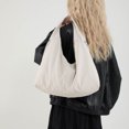 thumbnail image 1 of Bolso Hombro Mujeres Nylon Masa Gran Capacidad All Match Solid Color Shopping Fiesta, 1 of 7