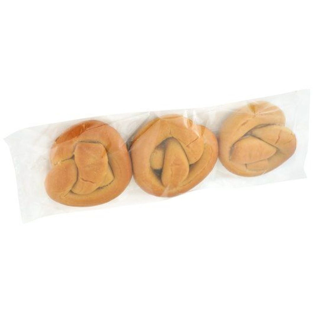 Bavarian Bakery Gourmet Pretzel Roll Medium Whole Grain, 2.2 Ounce -- 120 per case.